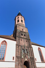 Obraz premium Turm der Stiftskirche in Baden-Baden