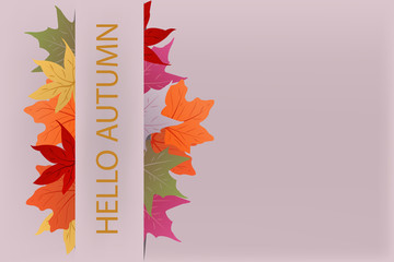 background hello autumn