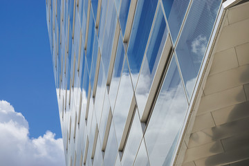 Modern glass building in Copenhagen