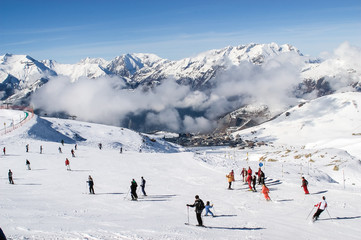 Alpe d'Huez - skiing