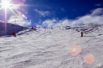 Alpe d'Huez - skiing