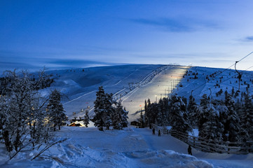 S&auml;len, Sverige - skiing