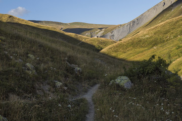 Massif de l'Oisans - Lac des Quirlies - Isère.