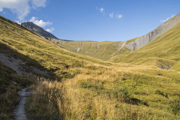 Massif de l'Oisans - Lac des Quirlies - Isère.