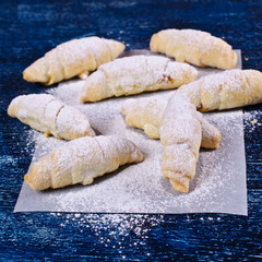 Homemade cookies twisted