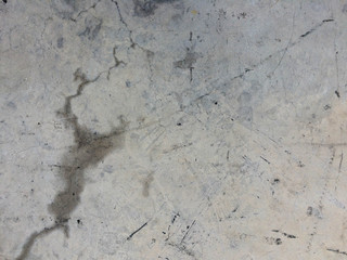 Old concrete cracks