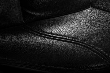 Luxury Black leather background