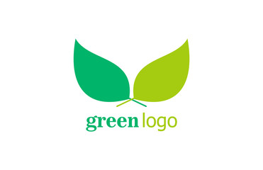 simple leaf logo