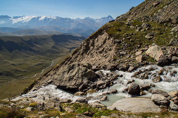 Massif de l'Oisans - Lac des Quirlies - Isère.