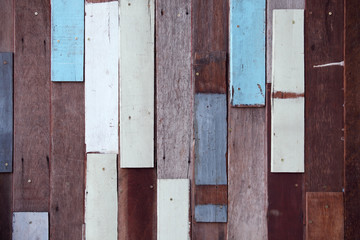 grunge wooden panel as background.