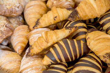 fresh baked cookies fluffy croissants pastries