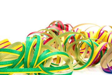 Karneval, Luftschlangen, Karte