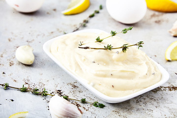 Hollandaise homemade sauce