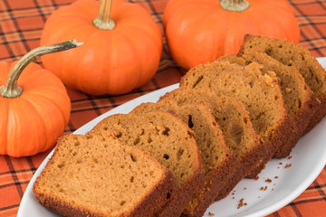 Pumpkin cream cake.