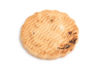 Single cookie with raisins