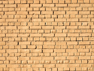 Obraz premium orange brick wall background