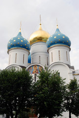 Fototapeta na wymiar Trinity Sergius Lavra in Russia