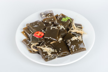 kelp isolated on white background