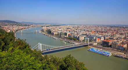 Fototapeta premium Panorama of Budapest - the capital of Hungary