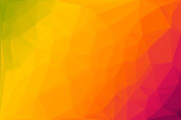 low poly multicolor background