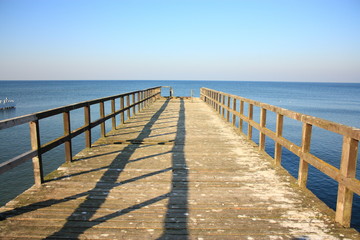 Pier at the seaside