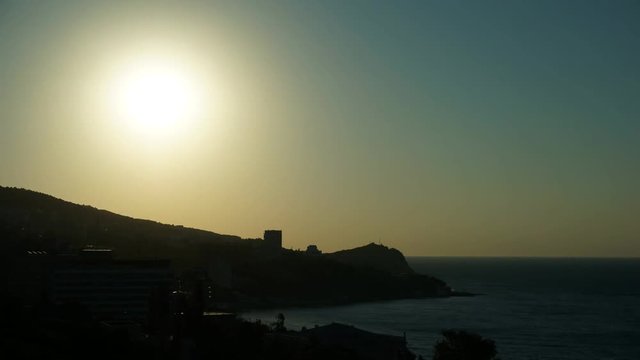 sunrise in Miskhor
