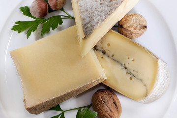French cheese and nuts