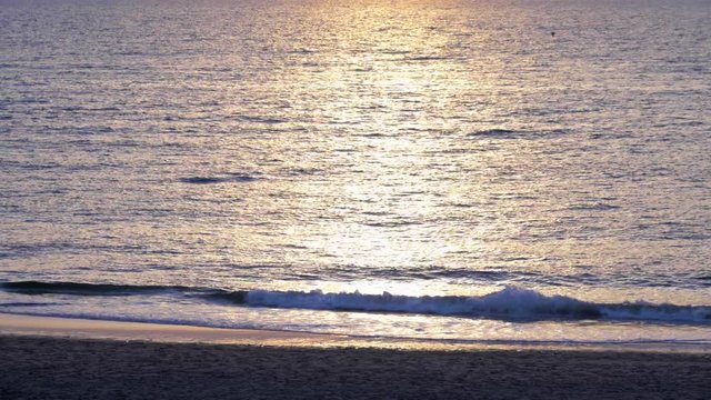Sonnenuntergang Wind und Wellen Urlaub Sylt