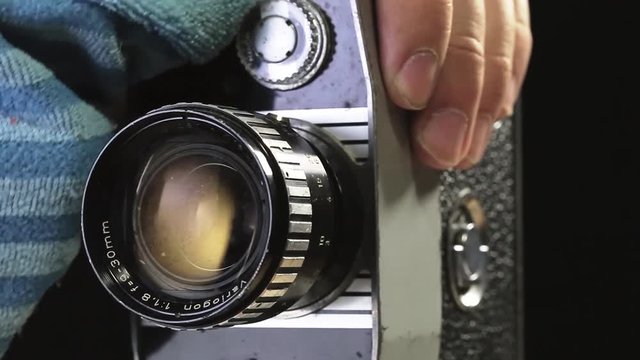 Cleaning Lens on a 8mm Vintage Camera