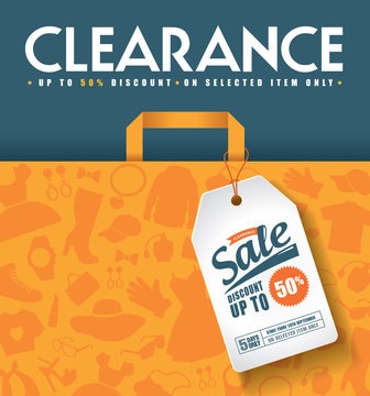 Clearance Sale Poster
