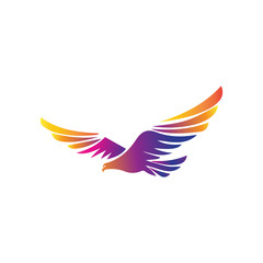 Fly Bird with Freedom - Logo