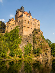 Fototapeta na wymiar Burg Kriebstein in Sachsen