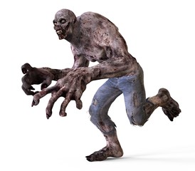 3D Illustration Zombie Monster