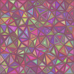 Fototapeta na wymiar Retro vector triangle mosaic tile background