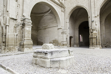 Ancient ruins of a church