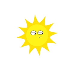 sun suspicious facial expression