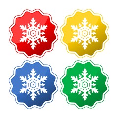 Snowflake icons