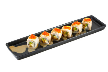 Japanese maki sushi set
