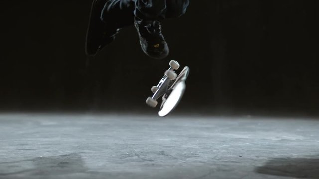 Skateboard tricks in slow motion, shot on Phantom Flex 4K