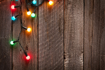 Christmas colorful lights