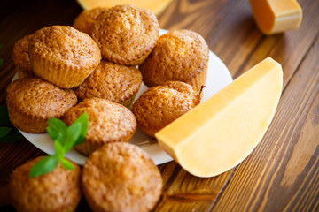 Sweet pumpkin muffins