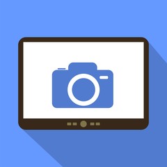 Camera off - Tablet Icon