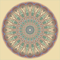 Ornamental mandala