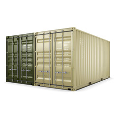 3D rendering container