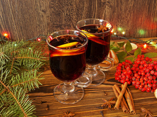 Mulled red wine