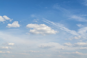 sunny sky with clouds