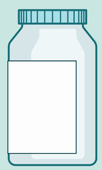 Pharmaceutical plastic bottle