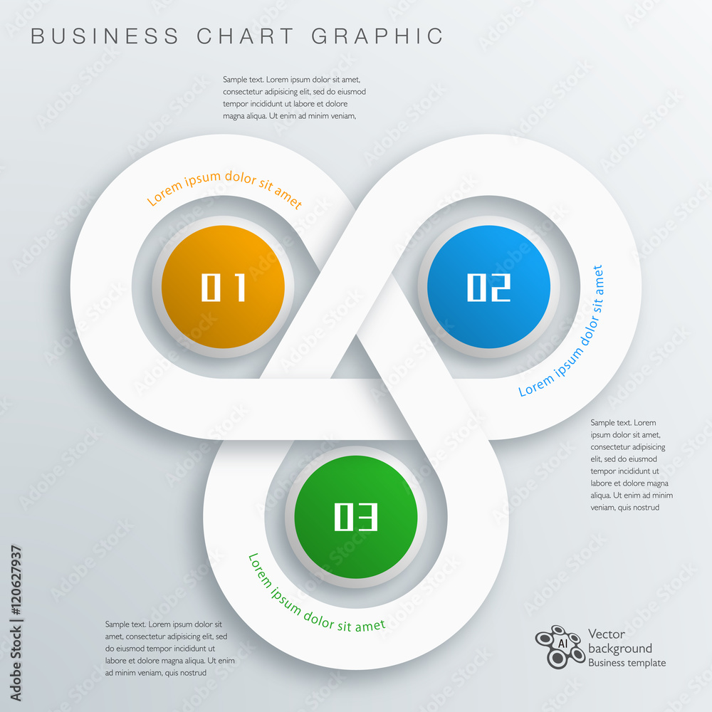 Canvas Prints 3-step process #vector graphic