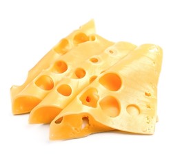 Slices of cheese