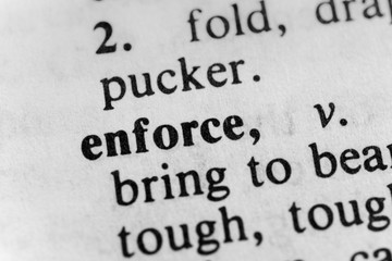 Obraz premium Enforce